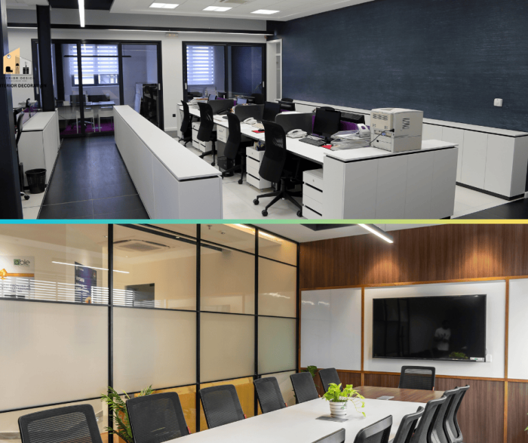 black and white modern kitchen design promotion facebook post