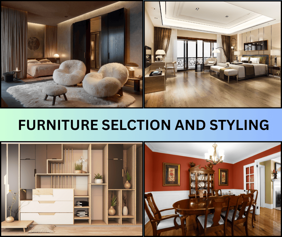 furniture selction and styling