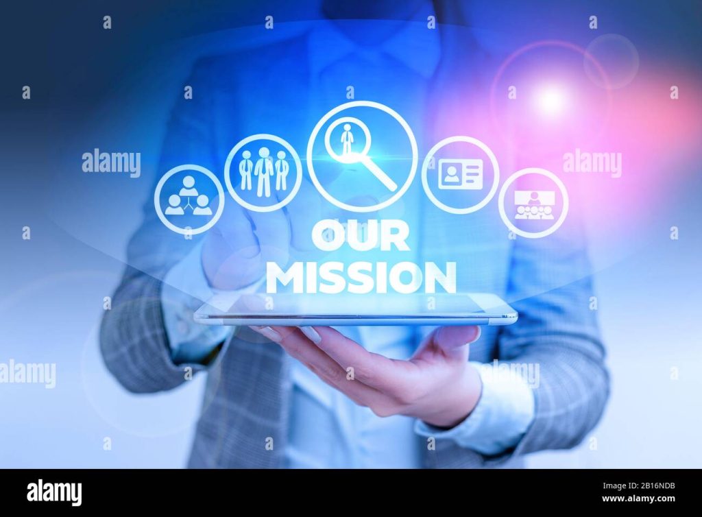word writing text our mission business photo showcasing a written declaration of an organization s is core purpose 2b16ndb